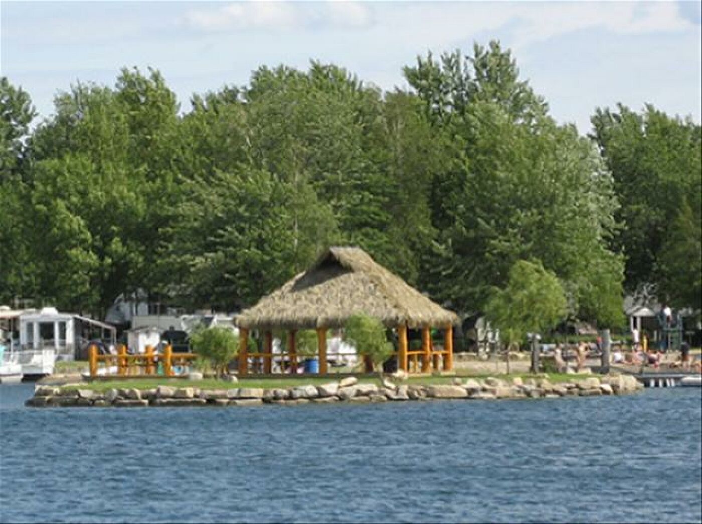 Plage du camping l'Escale