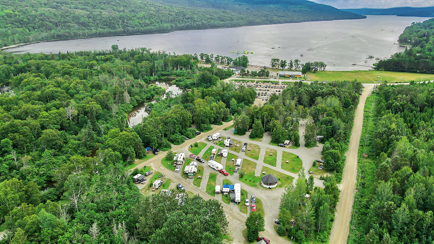 Camping plage Pohénégamook