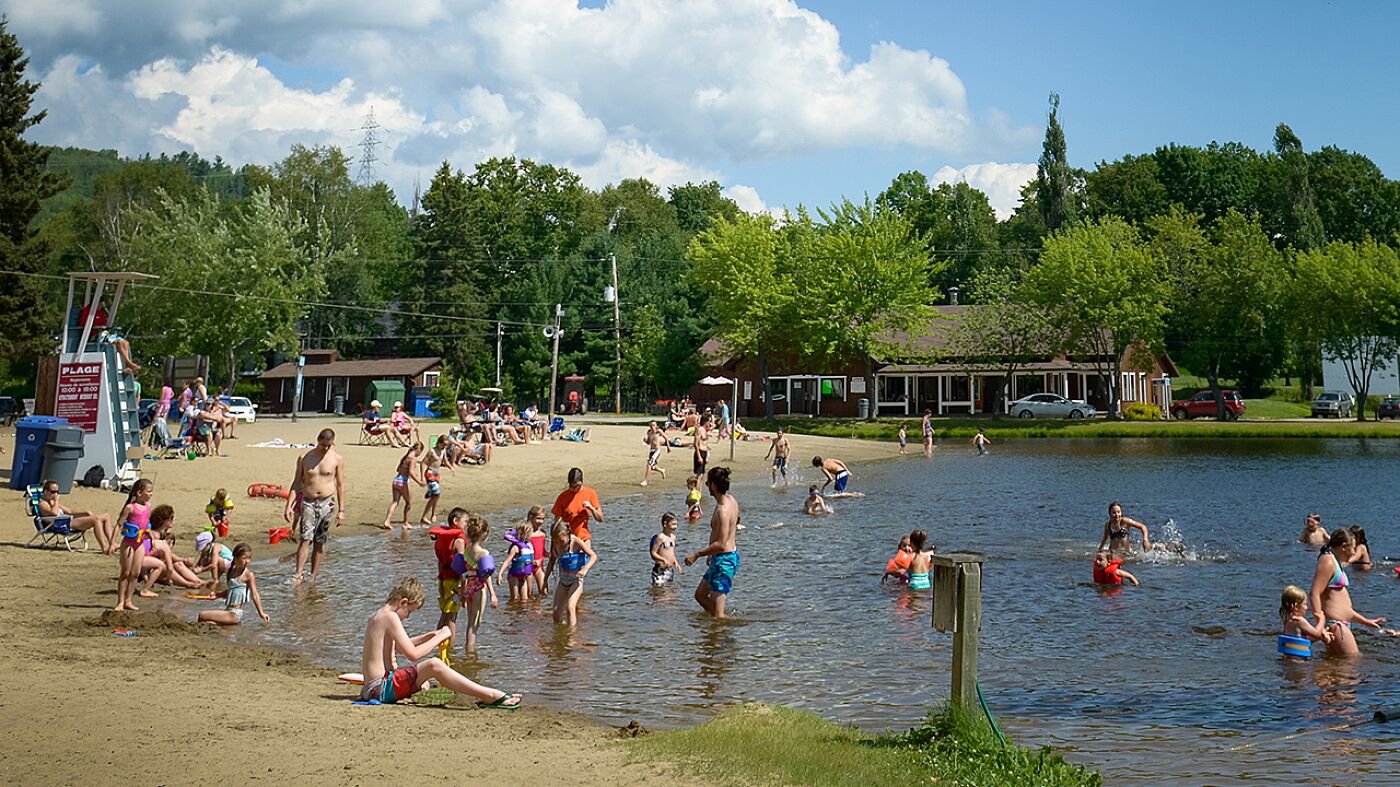 Plage du Camping Le Genévrier