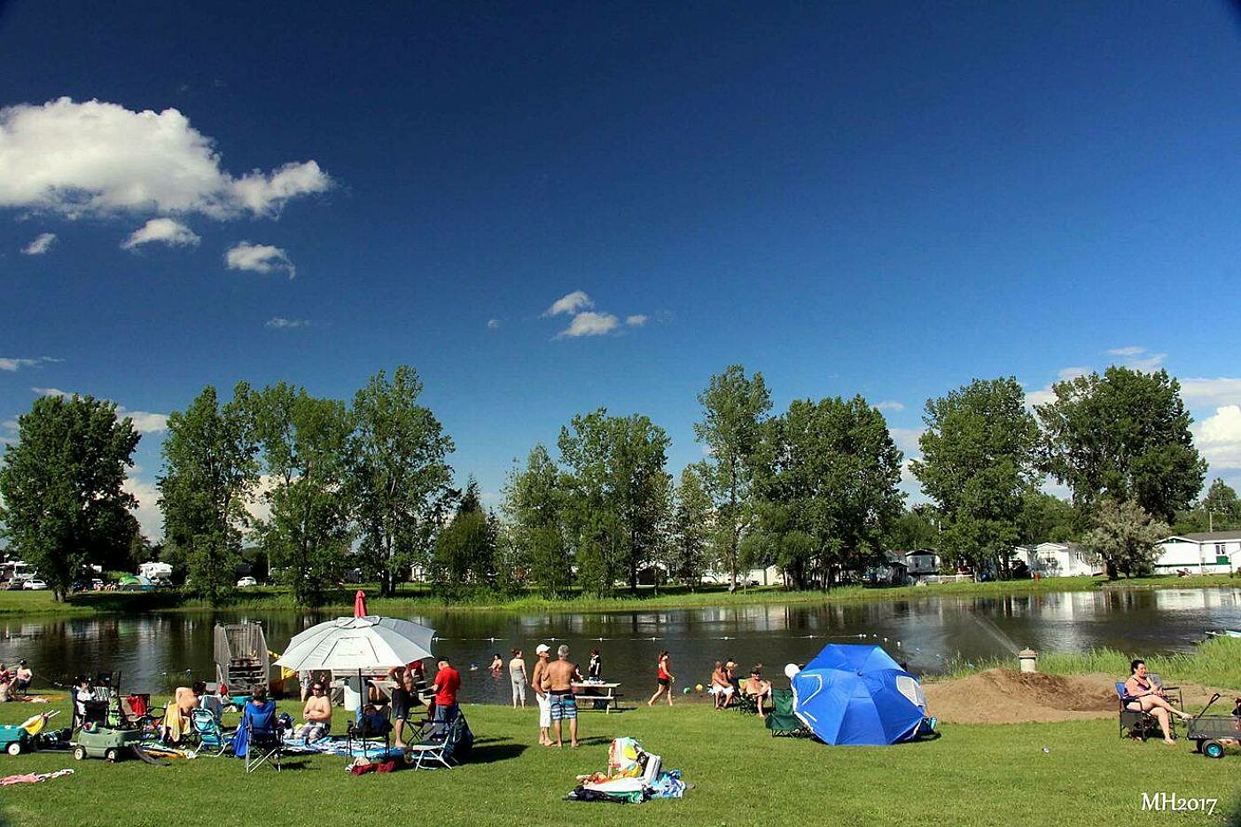 Plage Domaine des Arpents verts